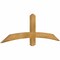 Ekena Millwork Bellingham Rough Sawn Timber Gable Bracket, Western Red Cedar, 60"W x 20"H x 2"D x 4"F, 8/12 Pitch GBW060X20X0204BEL00RWR - alternate 3